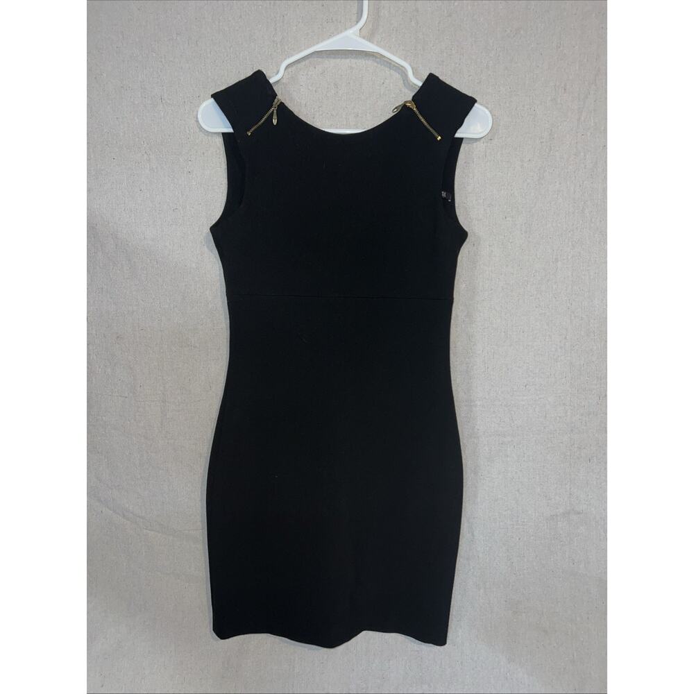 Zahara Dress Black Sleeveless Knee Length